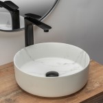 Накладной умывальник Rea Sami Marble Matt 